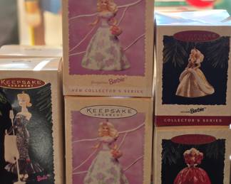 Hallmark Barbie ornaments 