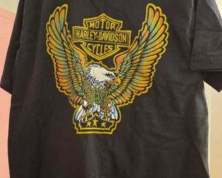 Harley Davidson T shirts (mostly womens, several available)