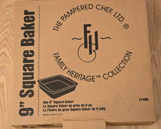 Pampered Chef stoneware bakers ( 3 + available)