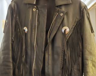 Leather jacket 