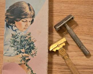 Vintage personal care items 