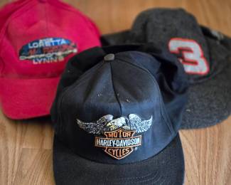 Assorted baseball caps (several available)