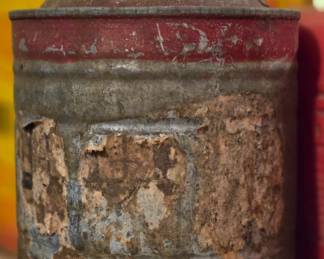 Vintage gas can