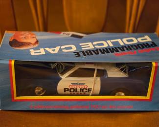Radio Shack battery operated Police Car 