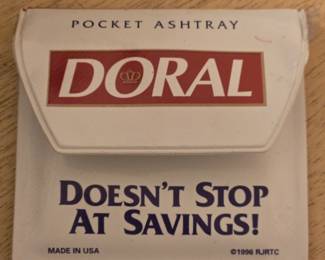 Doral pocket ash tray 