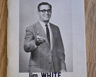1968 Jim White Campaign Cookbook
