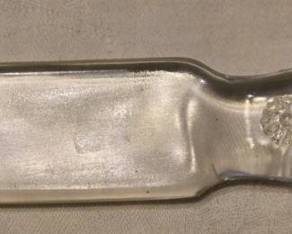 Glass serving knife 