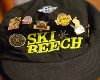 Ski Beech baseball hat - including "flair"