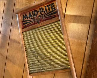 Maid Rite washboard