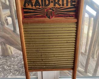 Maid Rite washboard