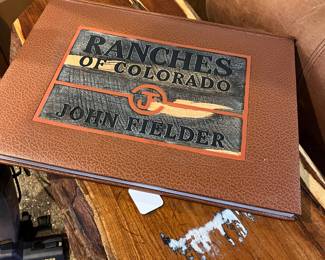 ranches of colorado coffee table book