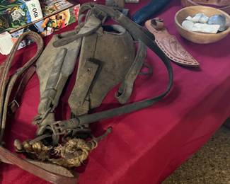 antique horse tack