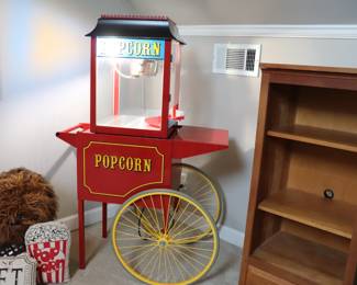 Paragon Antique 1911 Nostalgic Popcorn Machine Home Theatre Rolling Popcorn Popper