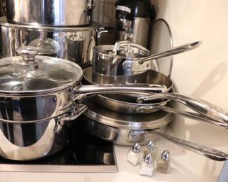 All Clad Pots and Pans 