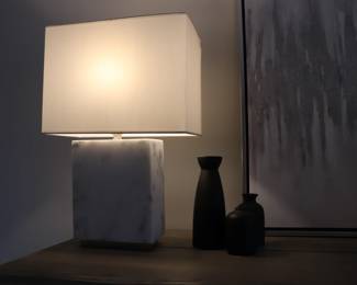 Ralph Lauren Marble Lamps 