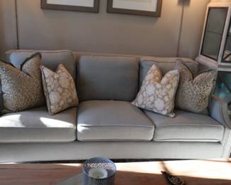 Sam Moore 3 by 3 Nail Head Sofa 