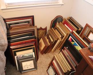 TONS of Vintage art!!!