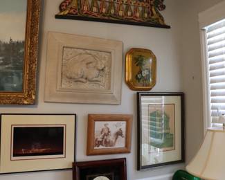 TONS of Vintage art!!!