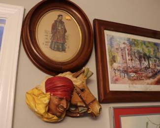 TONS of Vintage art!!!