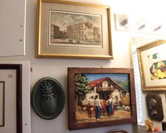 TONS of Vintage art!!!