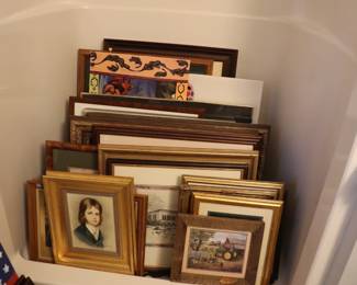 TONS of Vintage art!!!