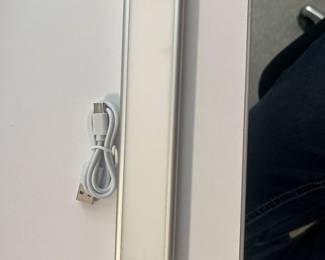 Human Body Sensor Night Light LED Punch-Free Magnetic Cabinet Light Ultra-Thin Type-C Rechargeable Light Strip