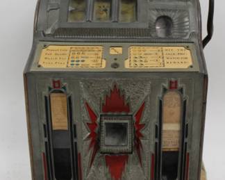 Lot 150 MILLS 5 CENT SLOT MACHINE