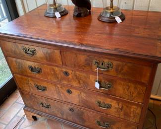 George11 style walnut commode $950