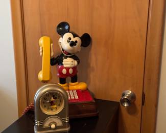 Antique Mickey mouse phone