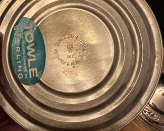 C59 - $35 PAIR - Towle Sterling Weighted Candlesticks. 