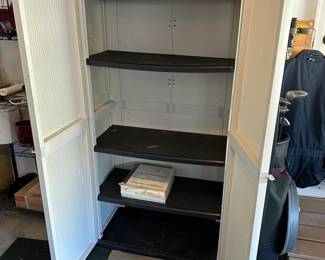 C72 - $45 - Black & Decker Plastic Garage Cabinet