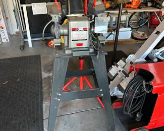 C67 - $60 - Sears Craftsman 1/3HP Bench Grinder on stand. 