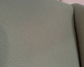 C2 - $75 - Green Arm Chair in very good condition. Measures 32" wide x 30" deep x 44" tall. 