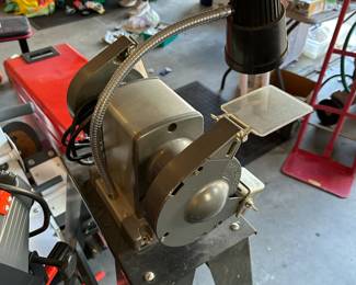 C67 - $60 - Sears Craftsman 1/3HP Bench Grinder on stand. 
