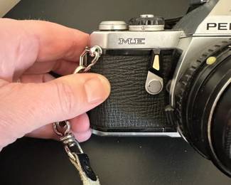 C6 - $80 - Pentax ME camera with accessories & lenses