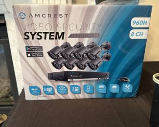 C24 - $95 - Amcrest Video Security System. Sealed in box. 