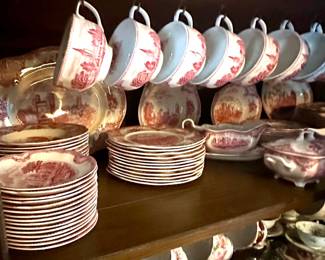Johnson Bros England Dinner Ware Old Britain Castles