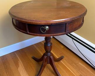 Vintage Wood Side Table