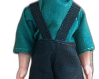 Amish Boy Vintage Doll