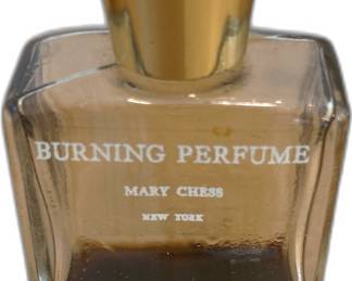 Vintage Mary Chess Burning Perfume Yram Glass Bottle -- Two Partial Bottle are Available
