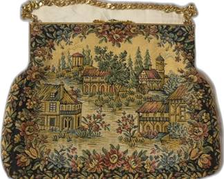Vintage Tapestry Handbag