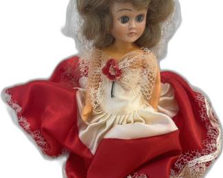 Vintage Miniature Doll - Open/Close Eyes