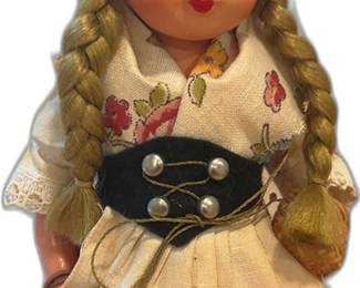 German Vintage Souvenir Doll