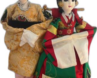 Korean Wedding Dolls Vintage