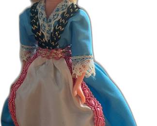 French Vintage Souvenir Doll - Open/Close Eyes