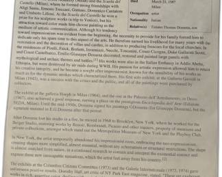 Emilio Giuseppe Dossena (Italy, mid 1900s) - Original Landscape Painting -- Painter Details