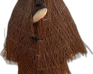 Chinese Straw Doll Figurine