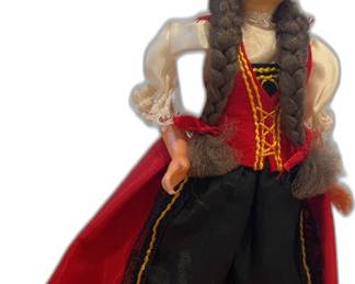 Italian Vintage Doll in Traditional Costume