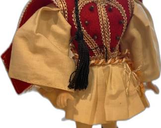 Greek Man Vintage Doll in Traditional Costume
