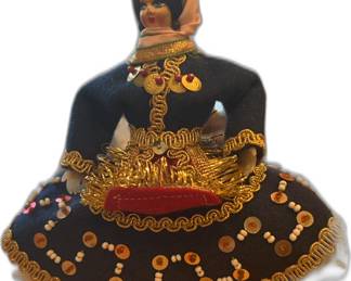 Turkish Vintage Souvenir Doll in National Costume